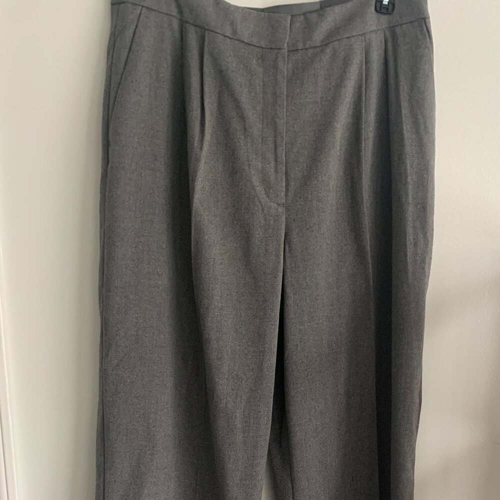 Express Super High Rise Trouser Pants Womens 10S Gray